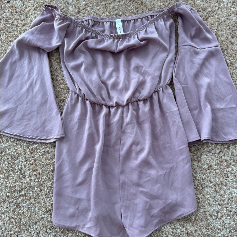 Blue Blush Romper size small